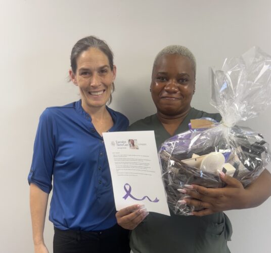 Executive Home Care of Fort Myers honors outstanding dementia caregiver during Alzheimer's & Brain Awareness Month